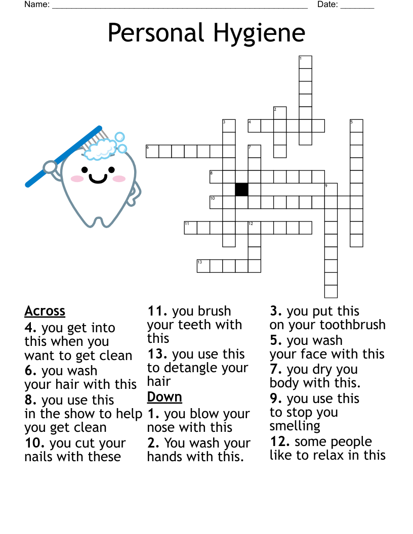 Individual Crossword Puzzles Printable