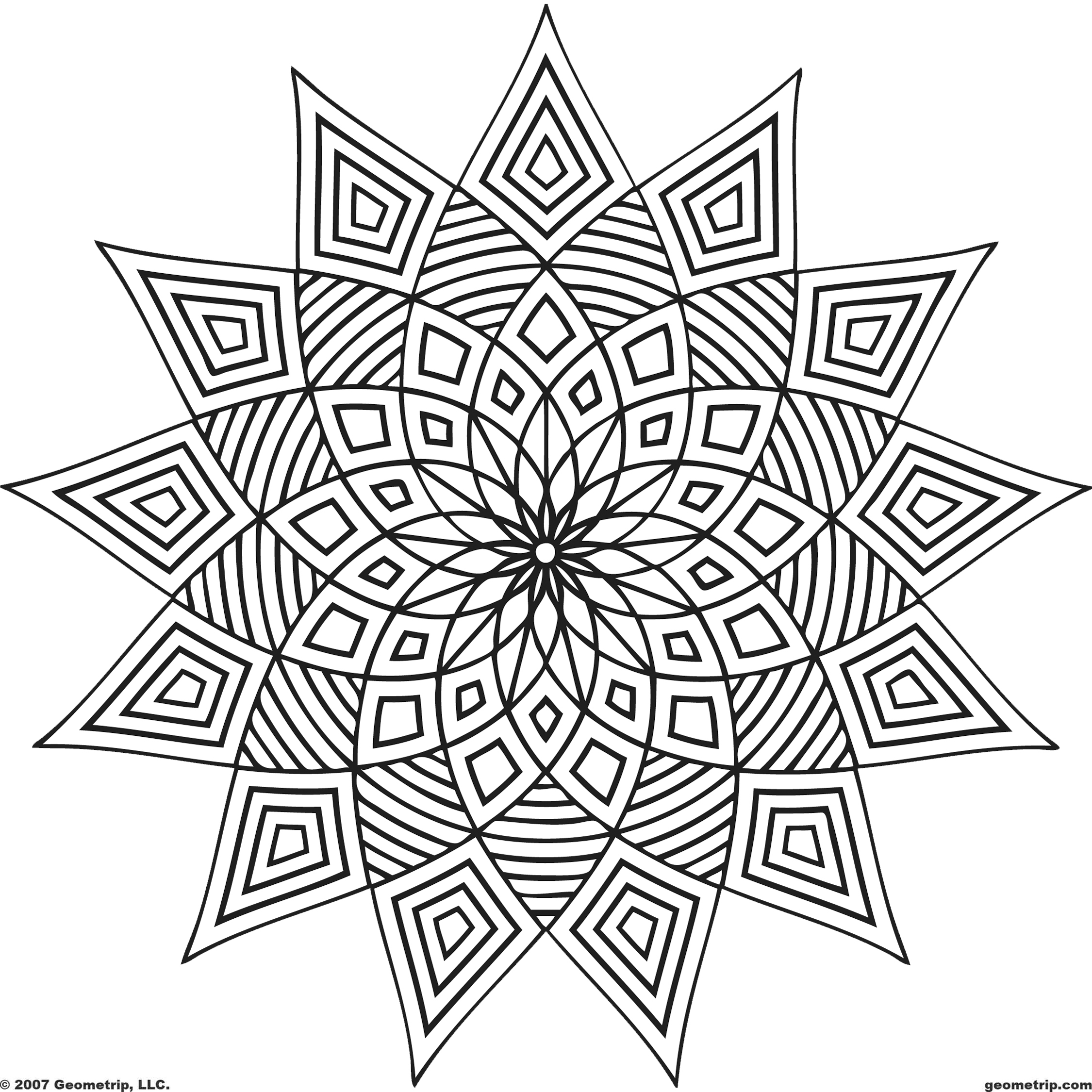 Design Printable Coloring Pages