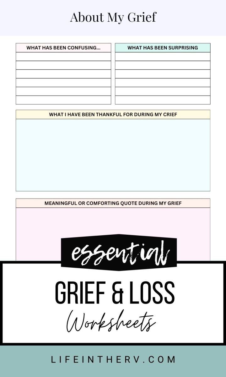 Free Printable Grief Worksheets
