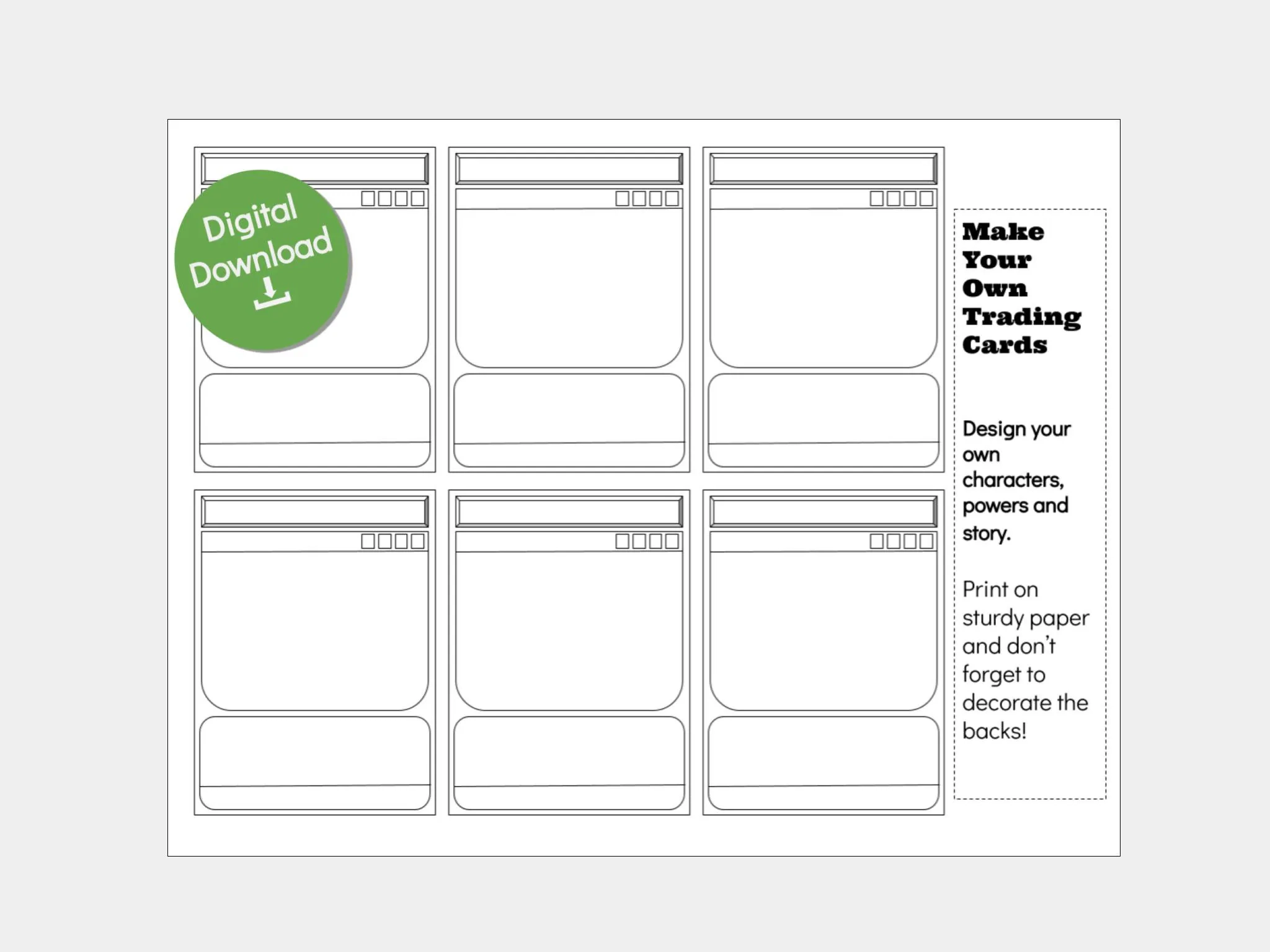 Design Your Own Printable Card