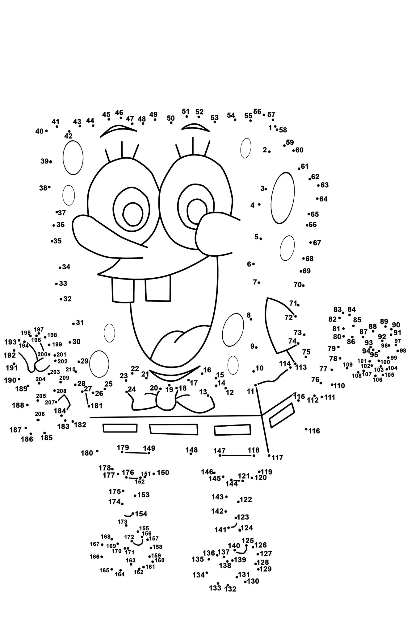 Free Printable Dot To Dot Worksheets