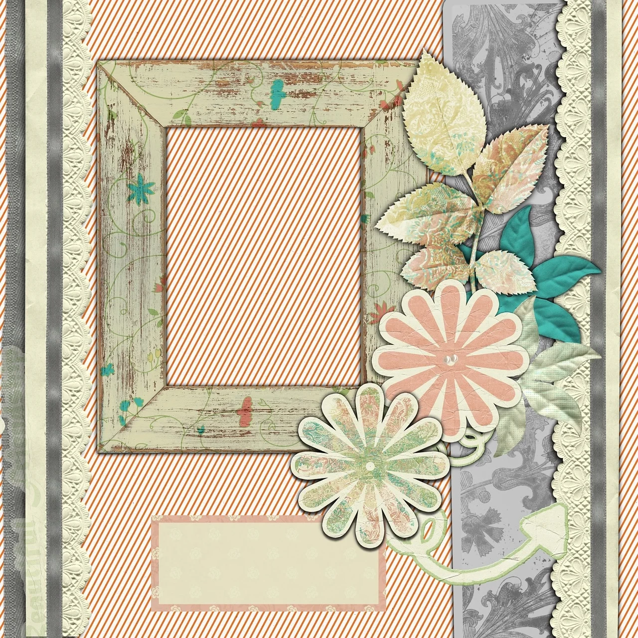 Background Scrapbook Design Printable