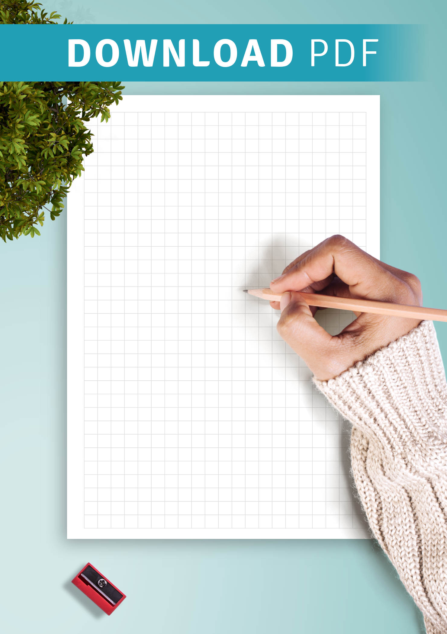 1/4 Inch Printable Graph Paper