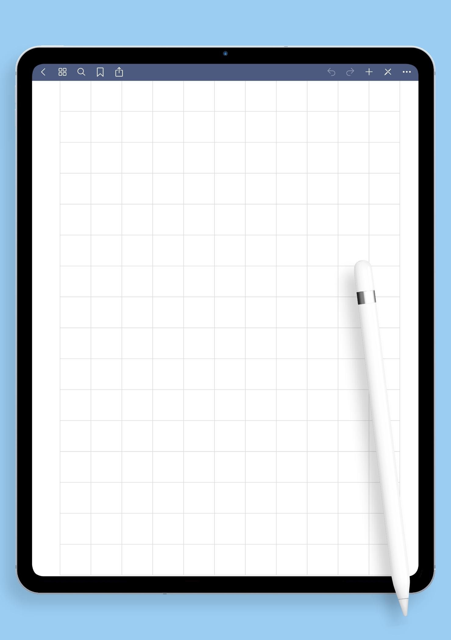 Half Inch Printable Graph Paper