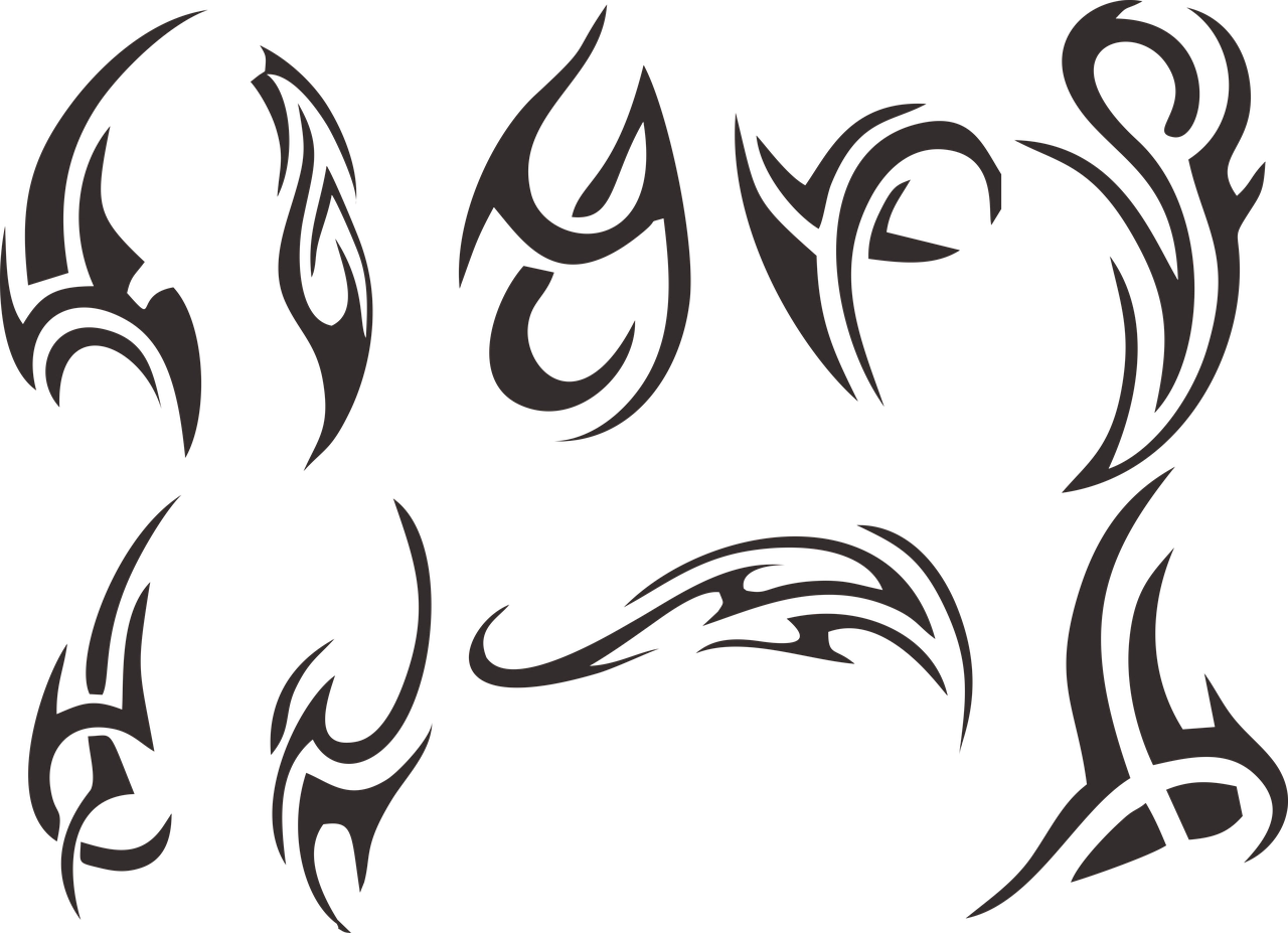 Download Tribal Design Tattoo Templates Tribal Tattoo Designs Royalty Free Stock Illustration Image Pixabay