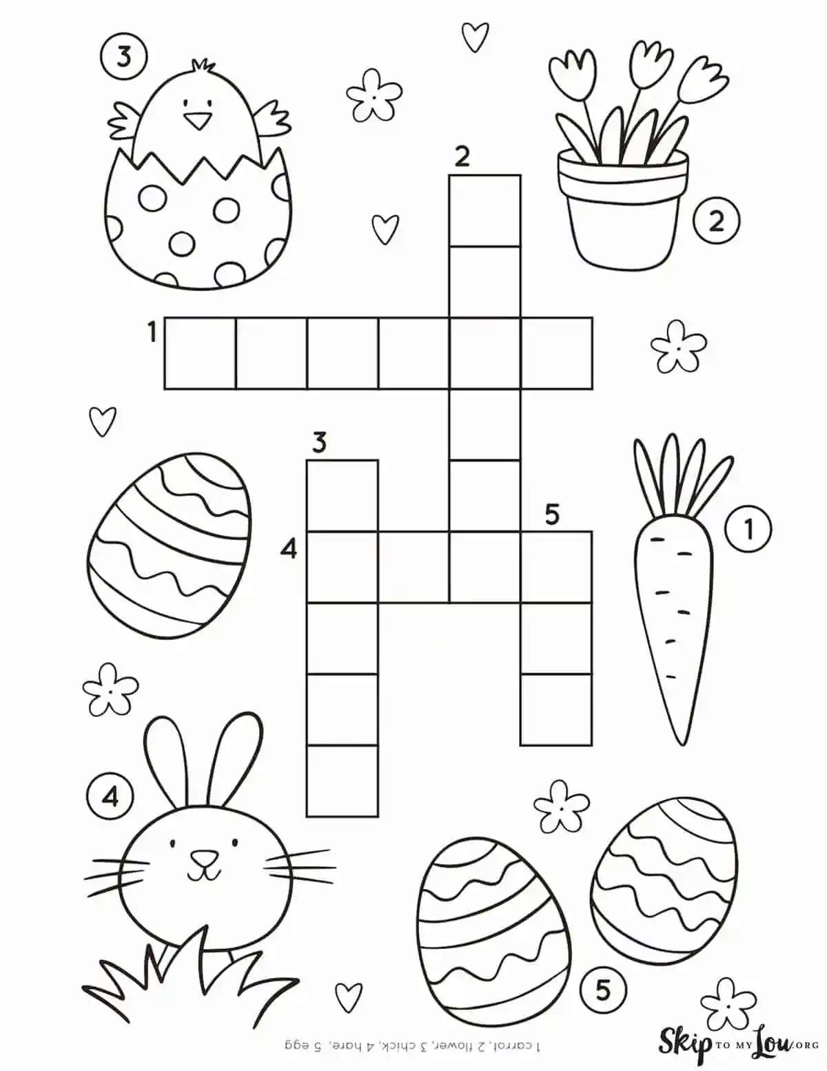 Printable Easter Worksheets