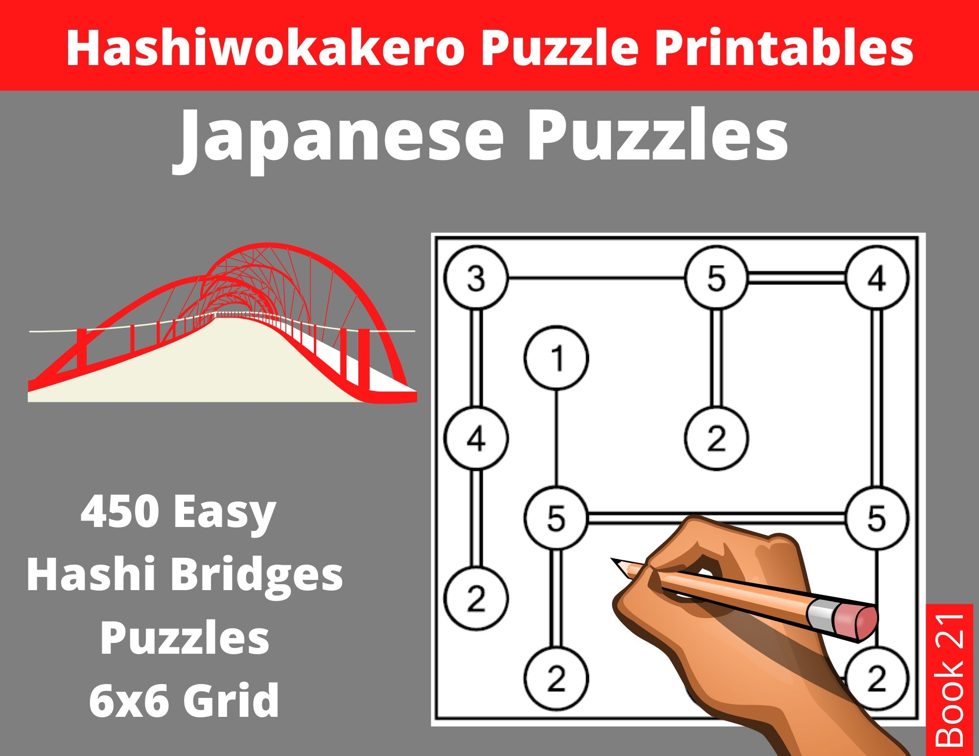 Printable Hashi Puzzles