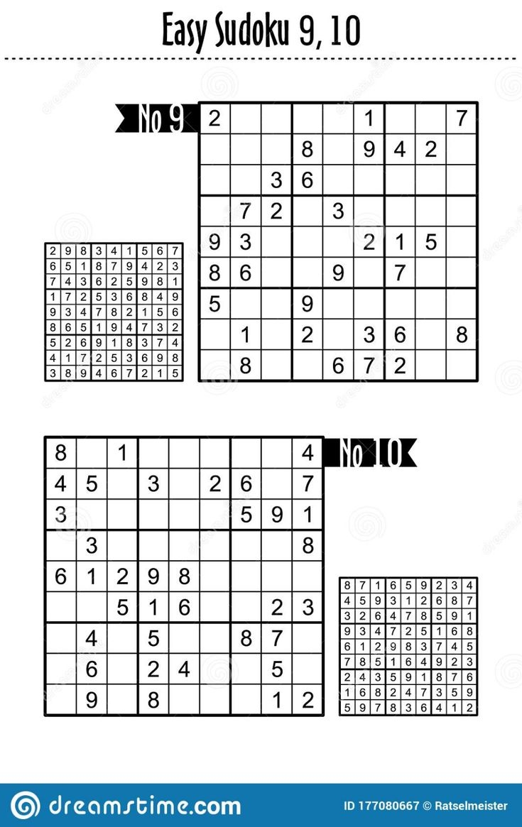 Sudoku Puzzles Printable With Answers