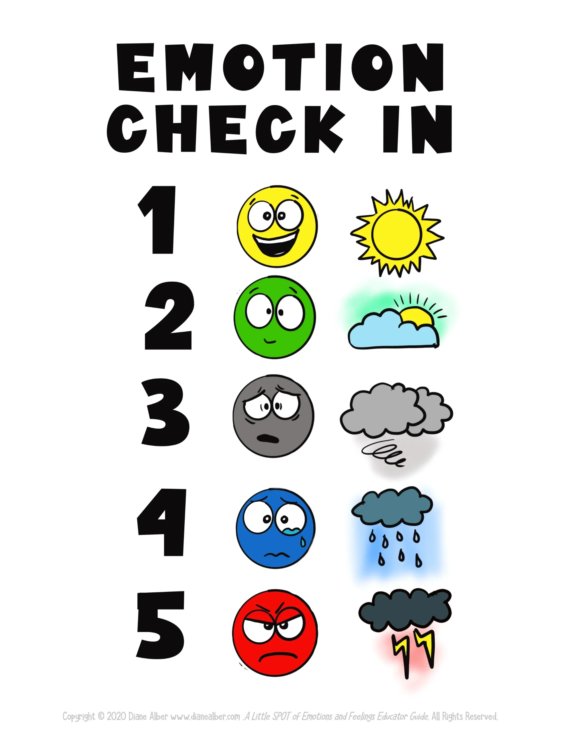 Printable Emotional Check In Worksheet