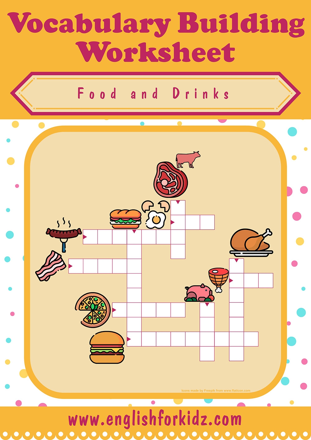 Cooking Crossword Puzzles Printable