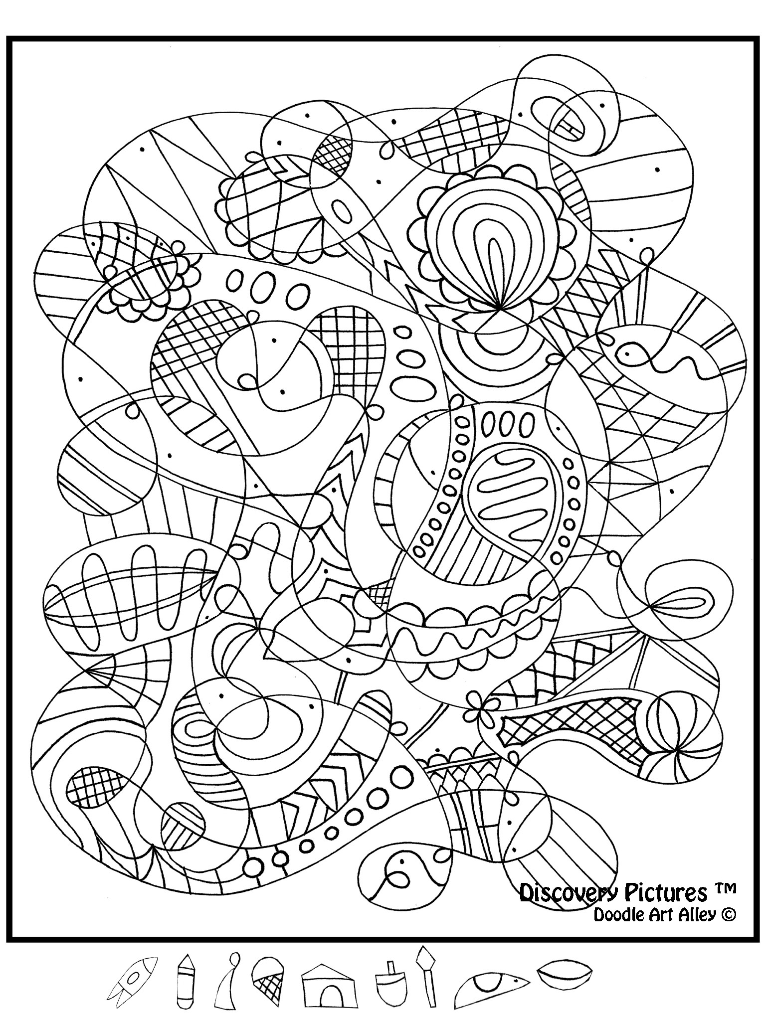 Hidden Object Printable Puzzles