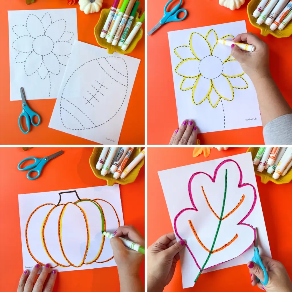 Cutting Printable Paper to Make a Design