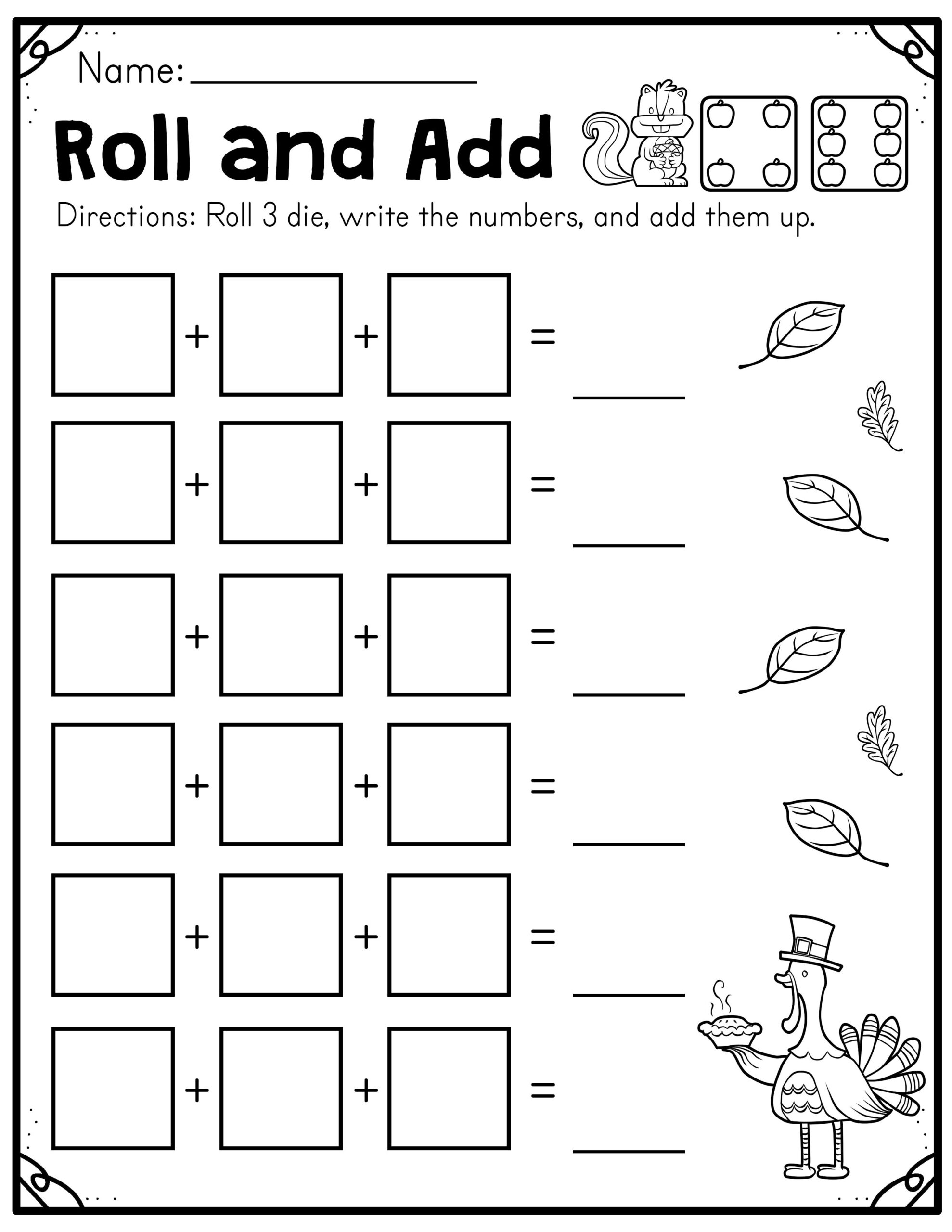 1st Grade Worksheets Printable