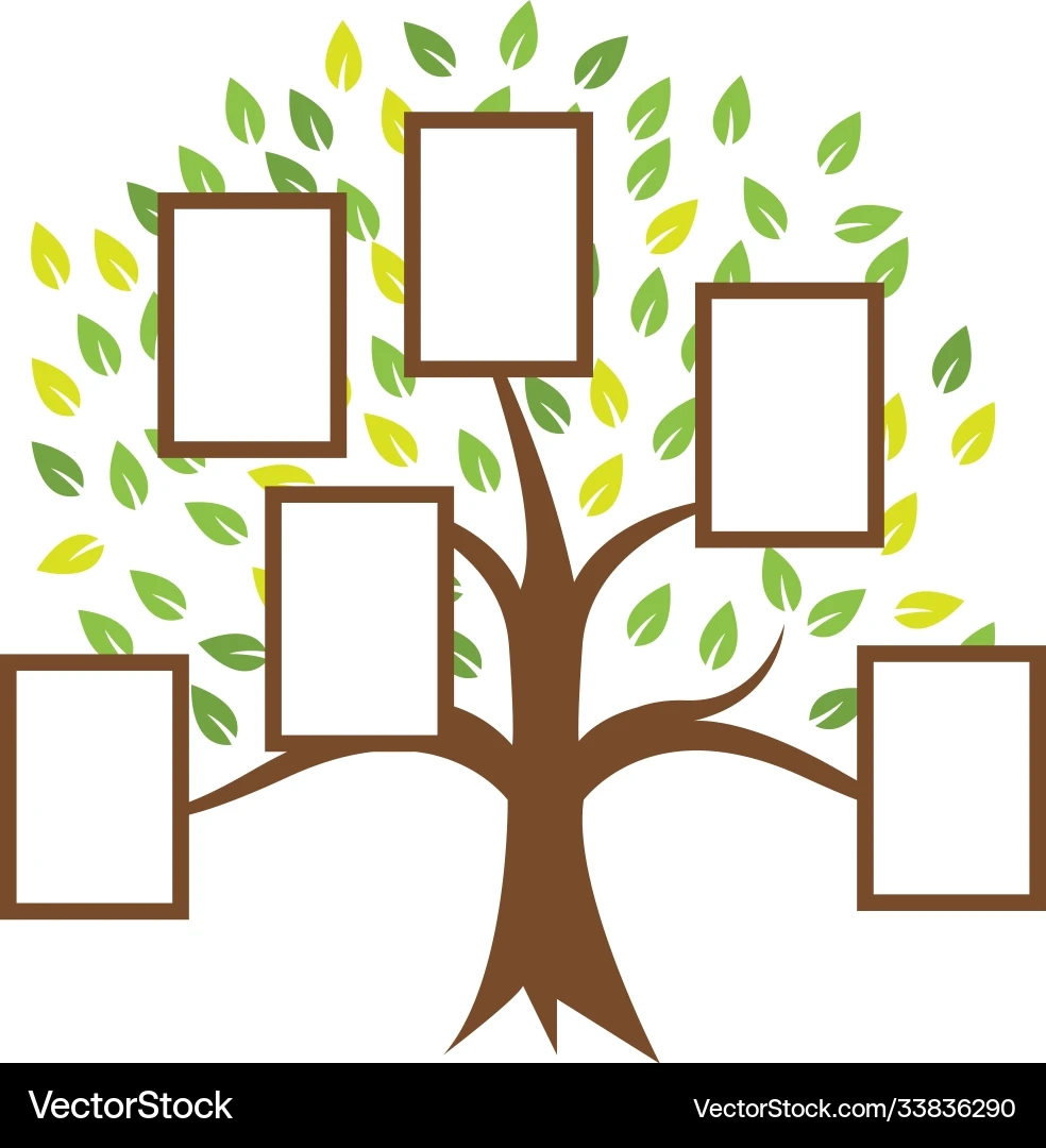 Printable Family Tree Design For 6 Members