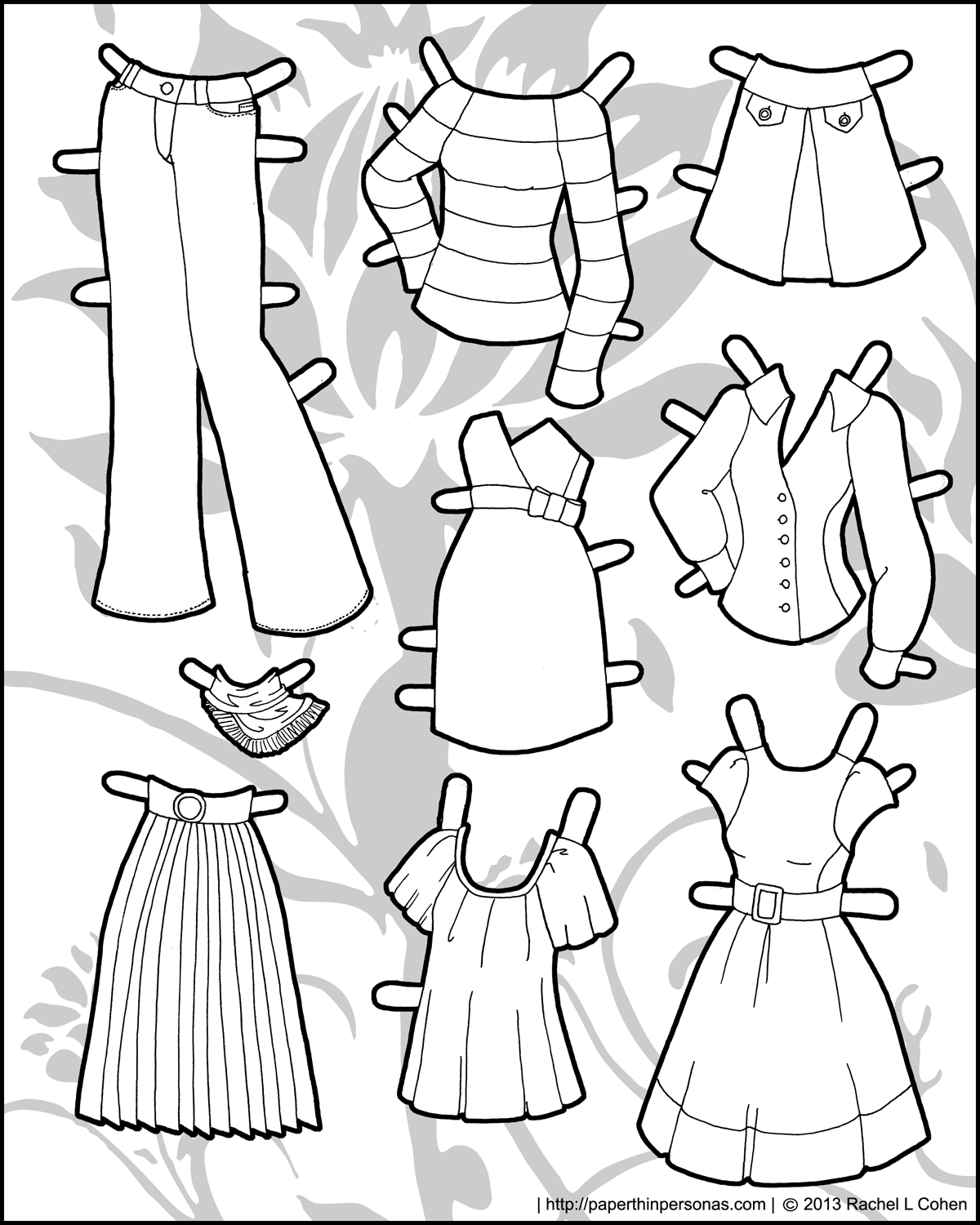 Flat Stanley Printable Clothes Printable Clothes 74 Free Printable Sewing Patterns Near Me
