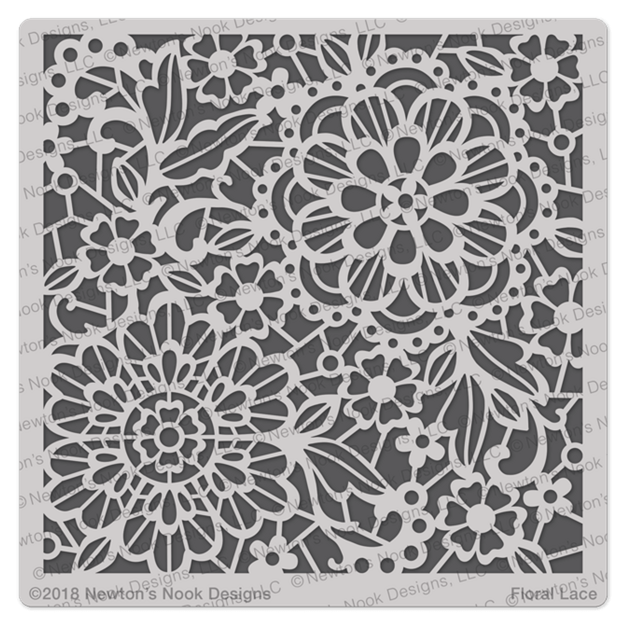 Floral Lace Stencil Newton s Nook Designs