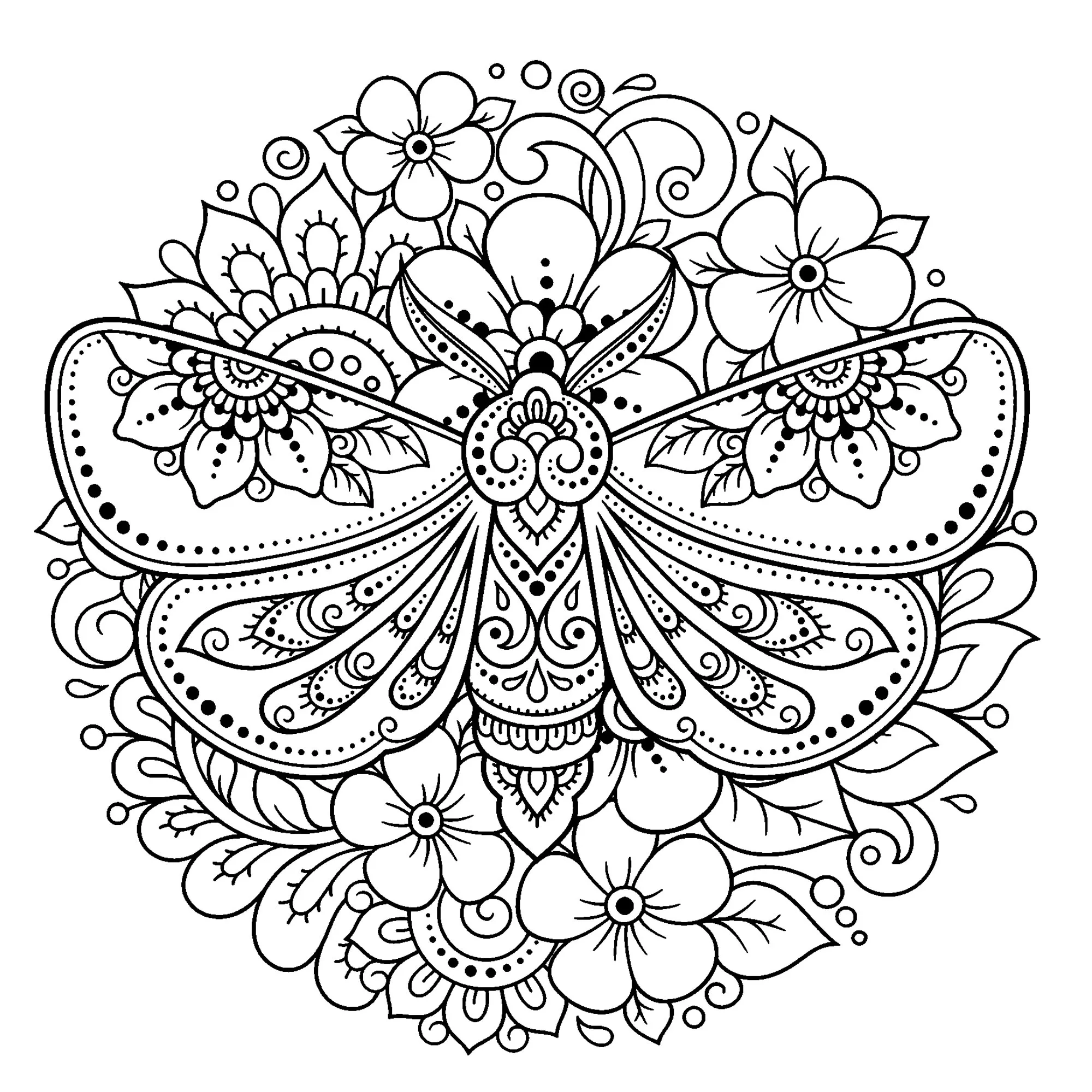 Mandala Art Coloring Designs Free Printable