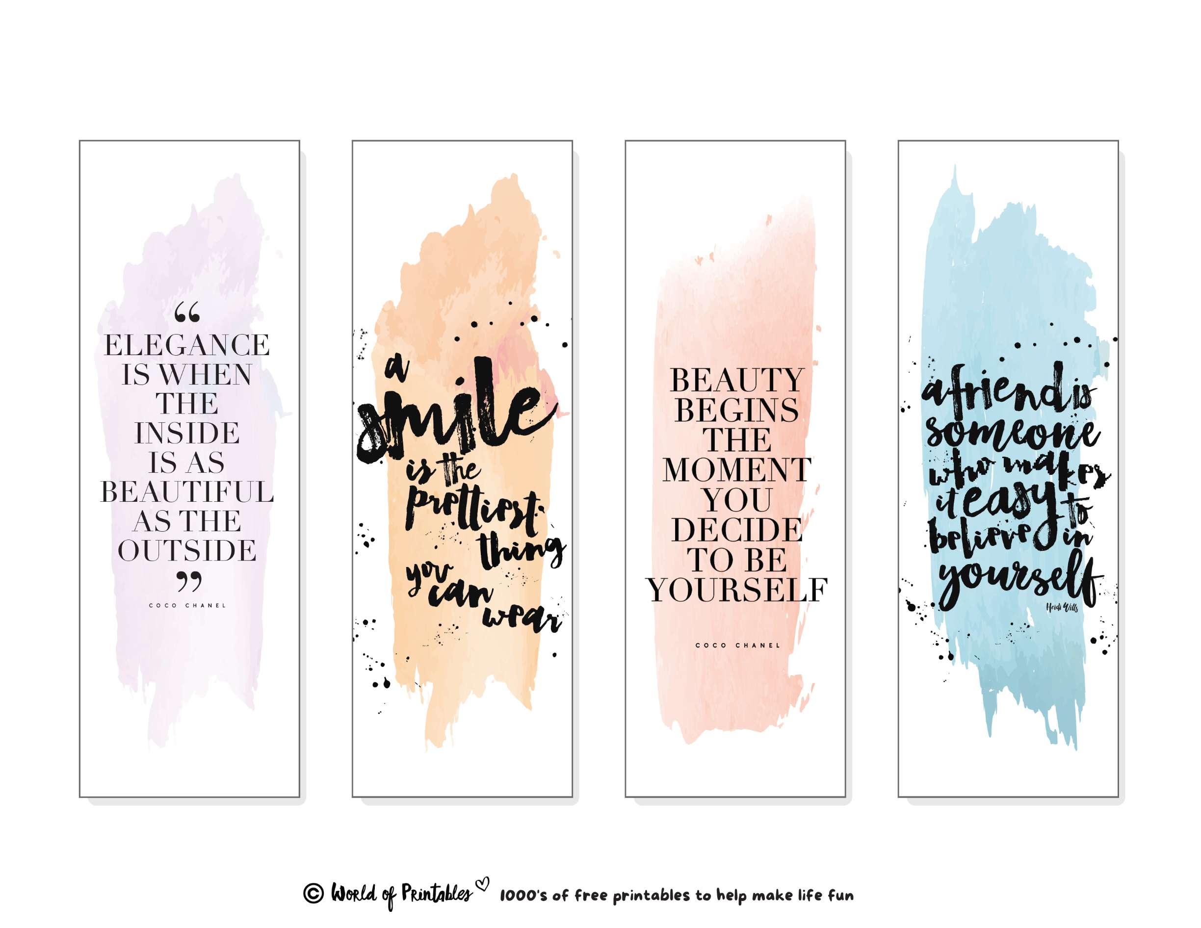 For Students Bookmark Design Ideas Free Printable Bookmark Quotes Printable Bookmark Design Ideas Teaching Safety