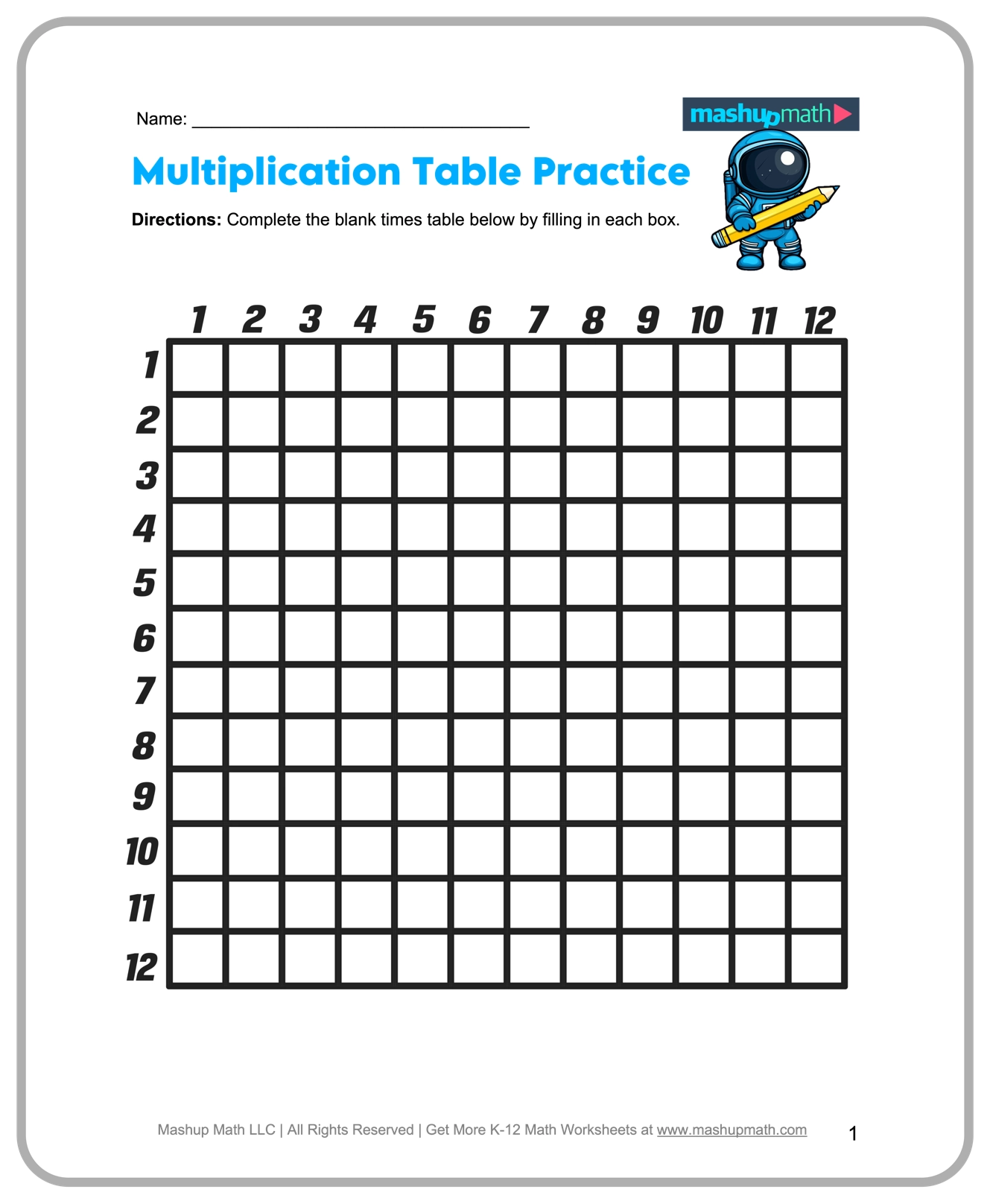 3rd Grade Free Printable Worksheets