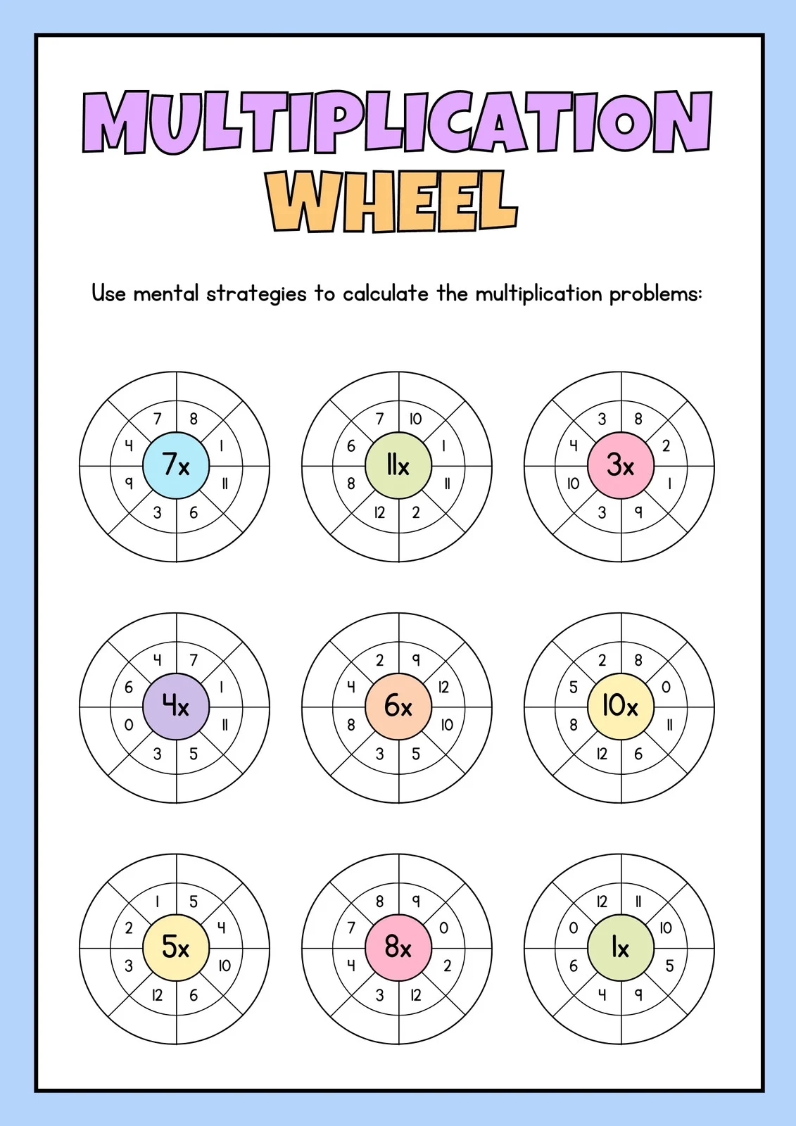 Free 3rd Grade Printable Worksheets