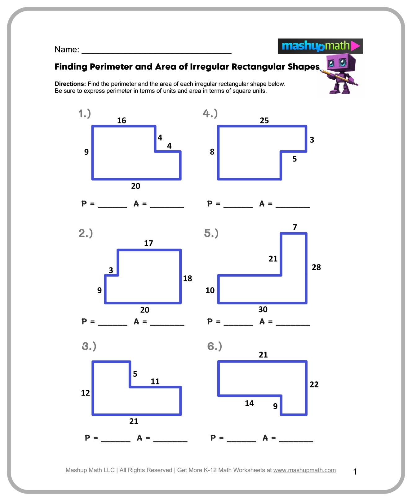 Free Printable 5th Grade Math Worksheets