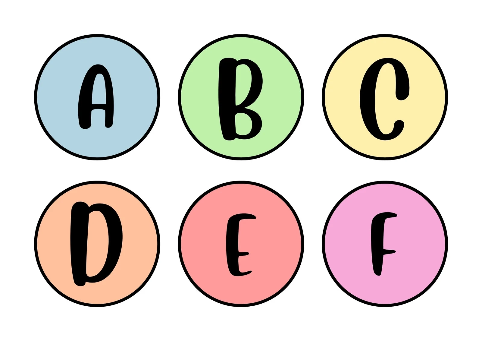 Letter Printable With Design