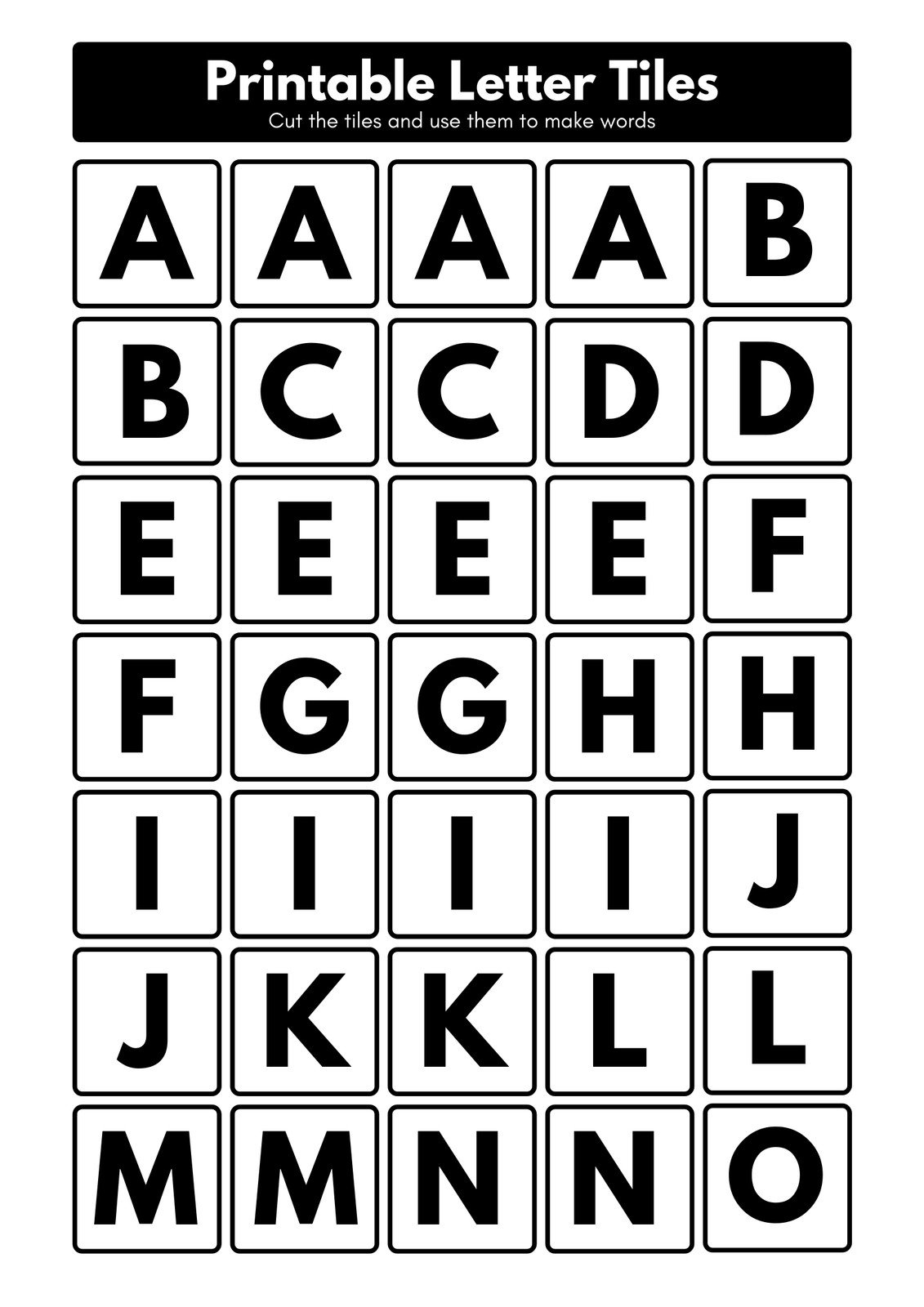 Printable Pdf Letter Templates