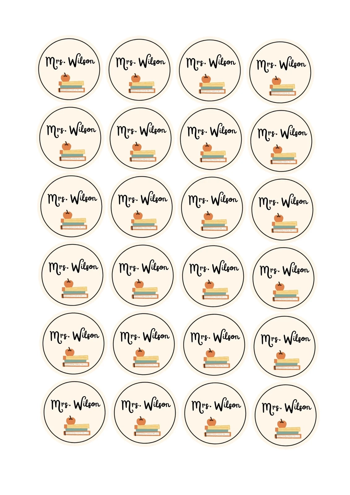 Printable Sticker Templates Free Download