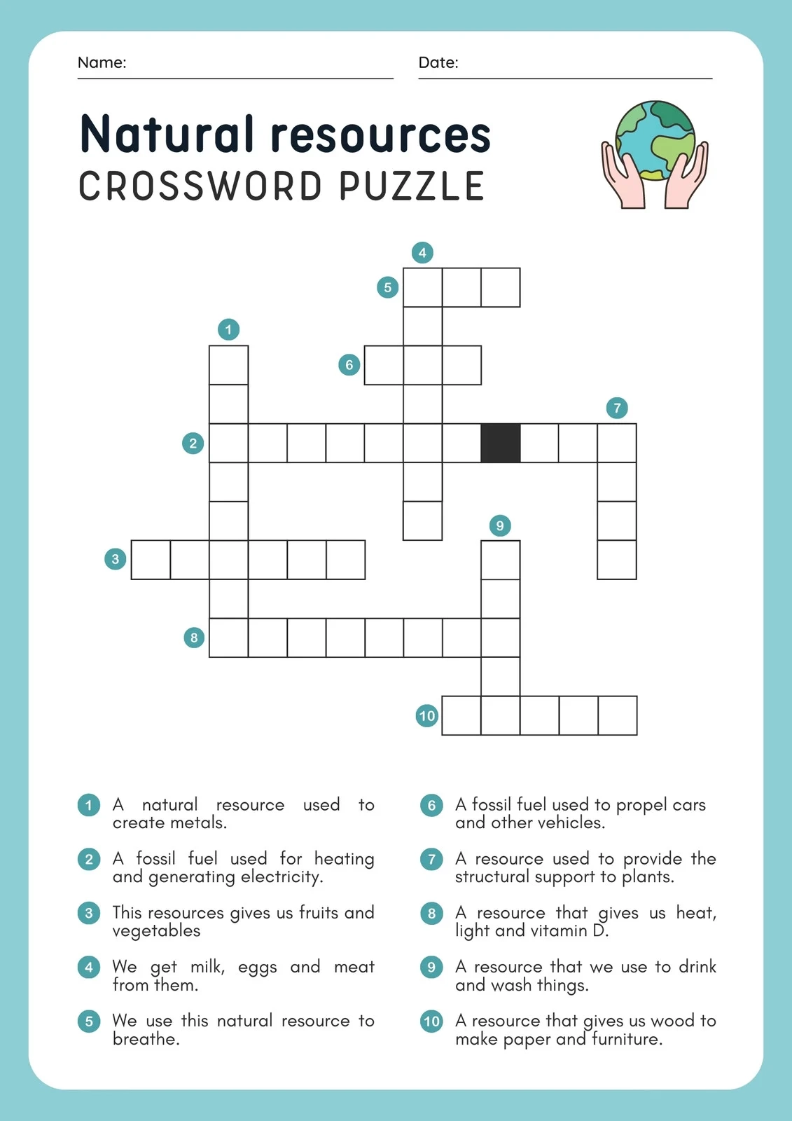 Create Crosswords Puzzles Free Printable