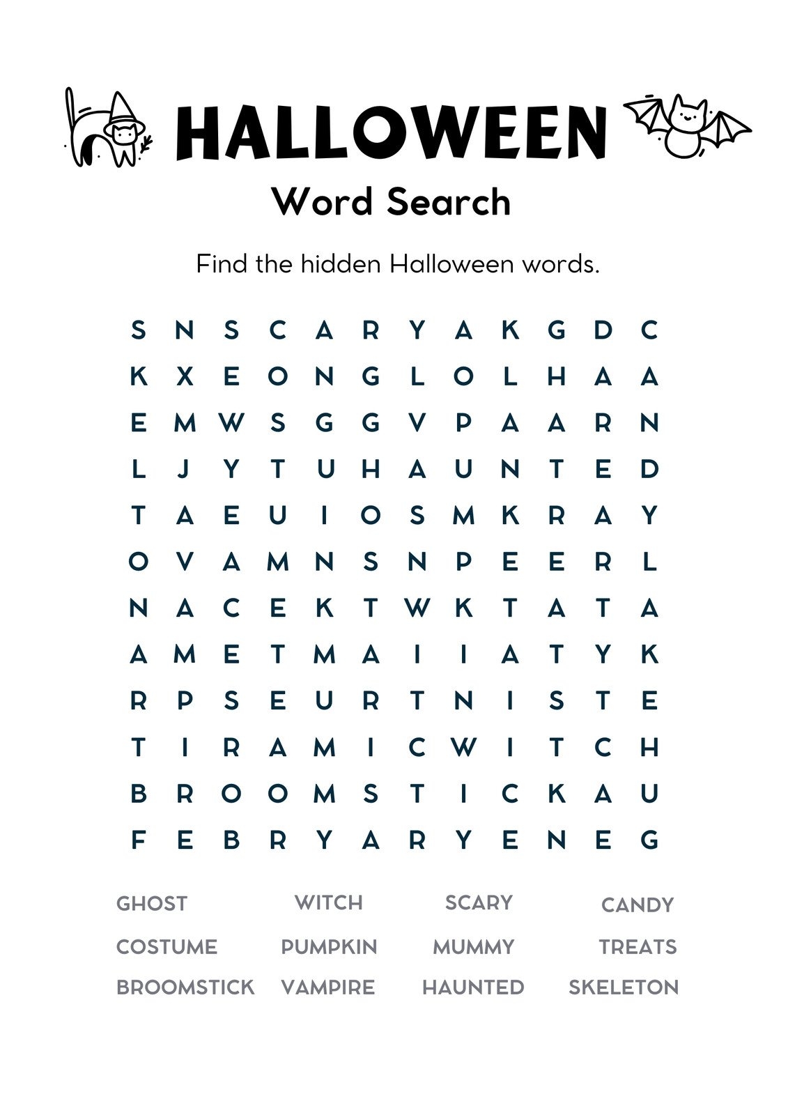 Free Online Printable Crossword Puzzles