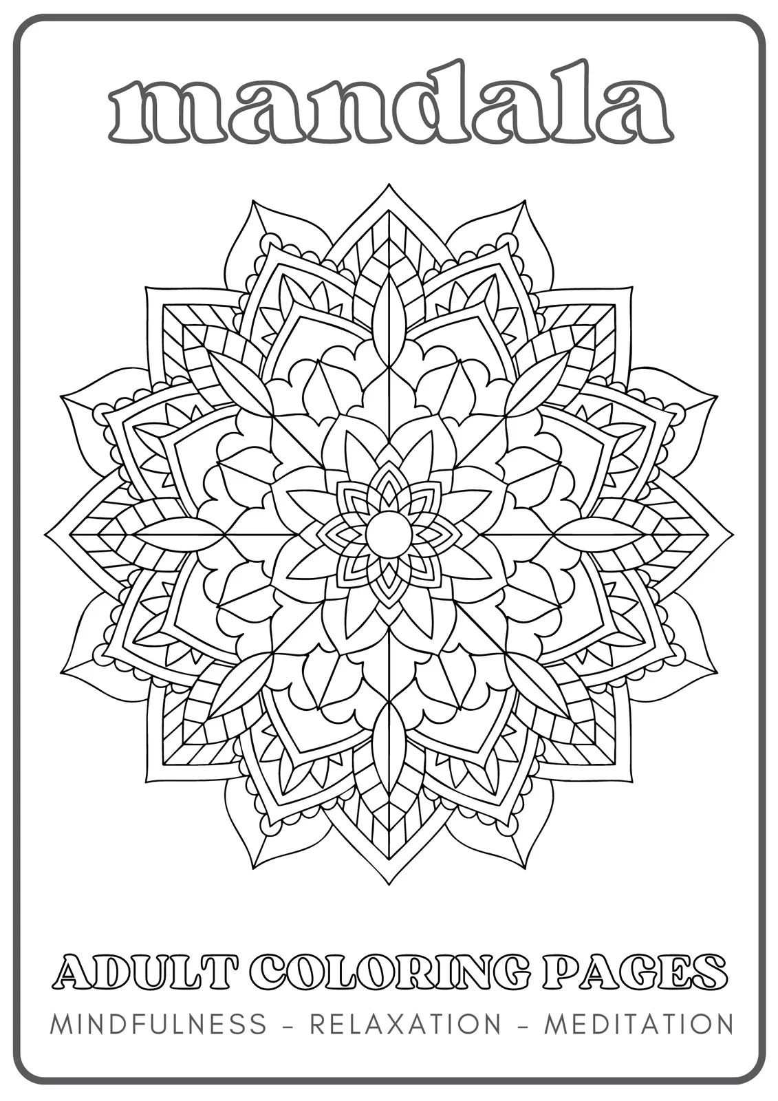 Mandala Art Designs Free Printable