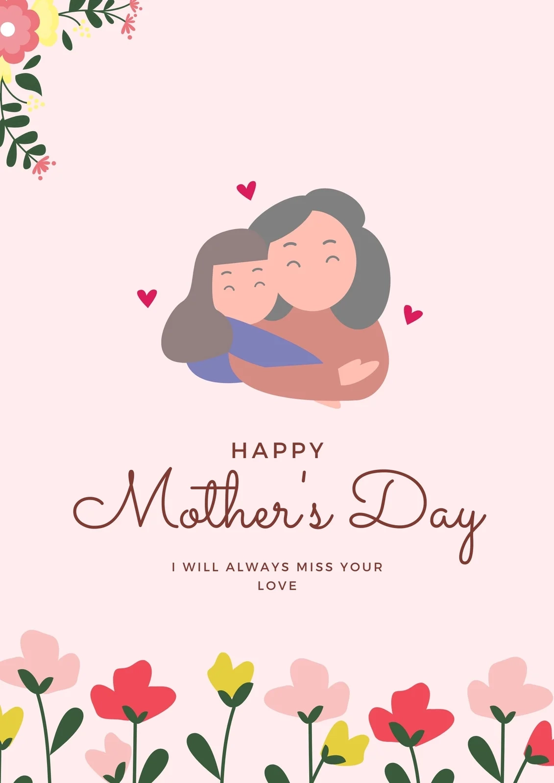 Free And Customizable Mothers Day Templates