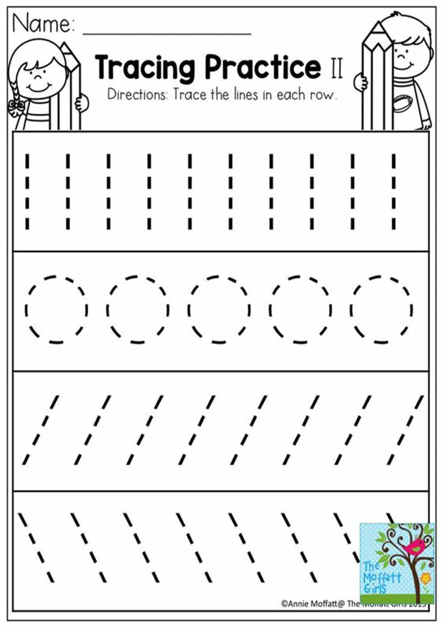 Printable Tracing Worksheets