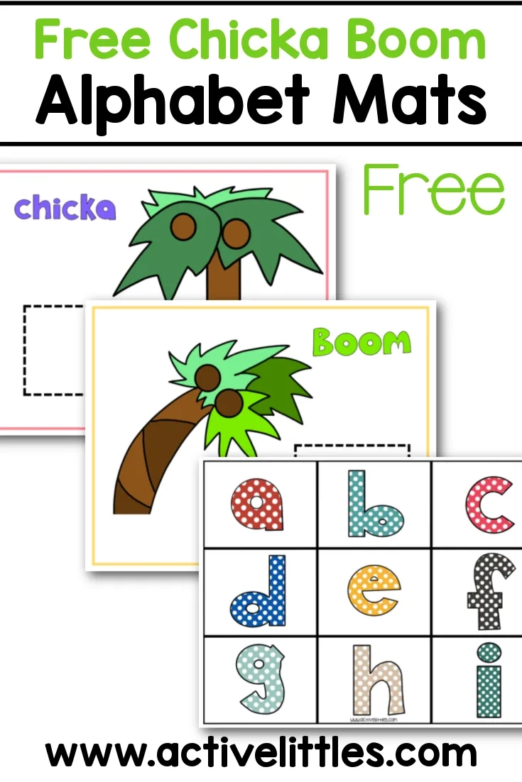 Free Printable Chicka Chicka Boom Boom Worksheets