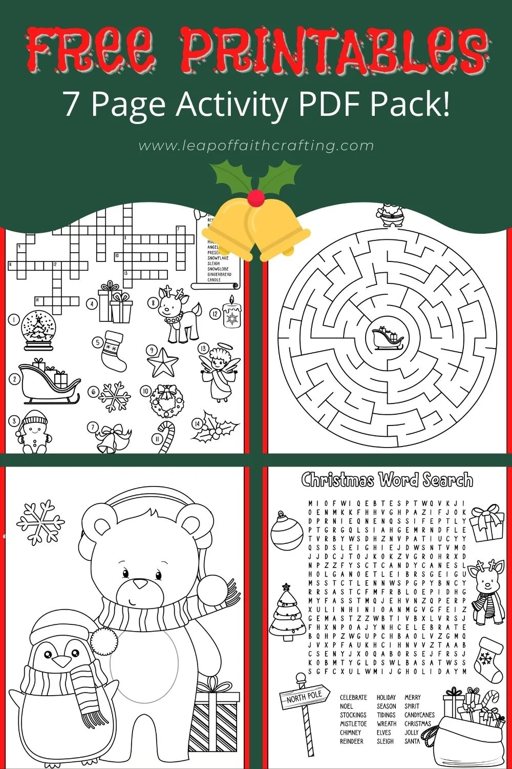 Christmas Activities Free Printable Worksheets