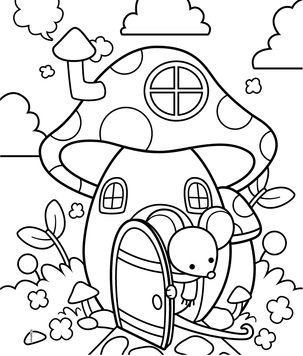 Blank Printable Designs to Color