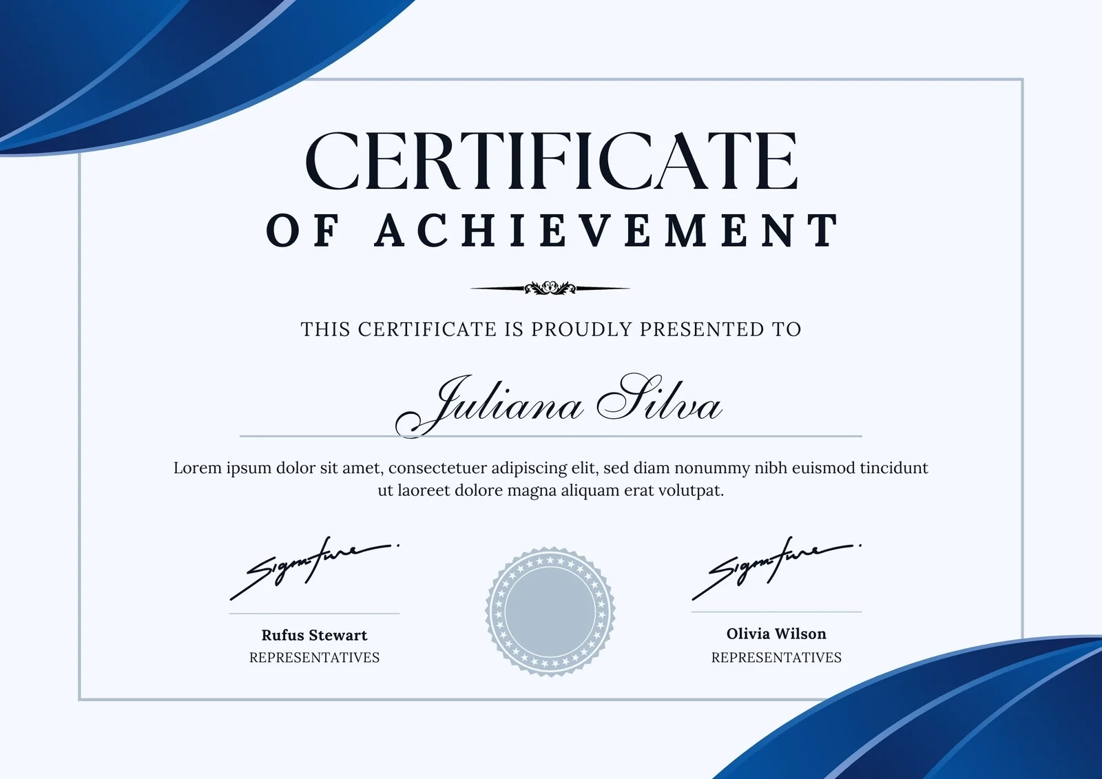 Certificate Templates Printable And Editable