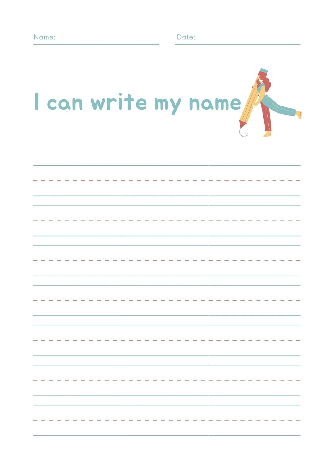 Printable Writing Worksheets