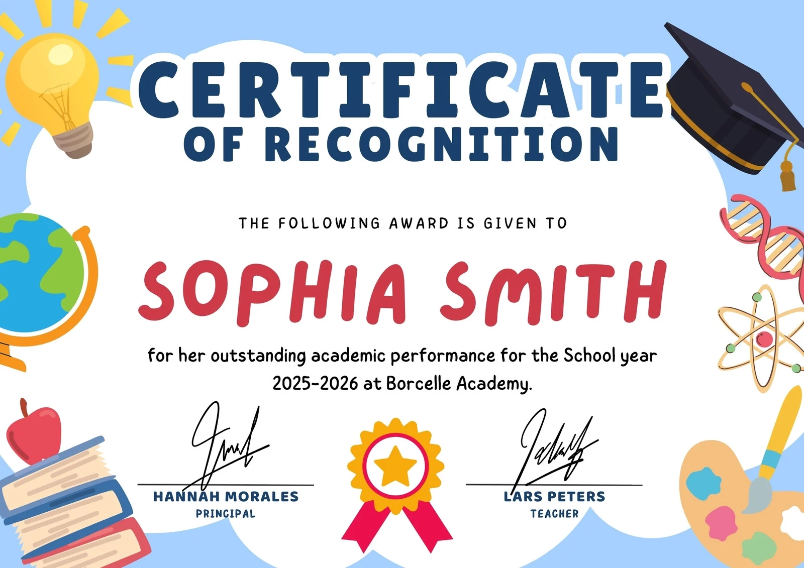 Kid Certificate Templates Free Printable