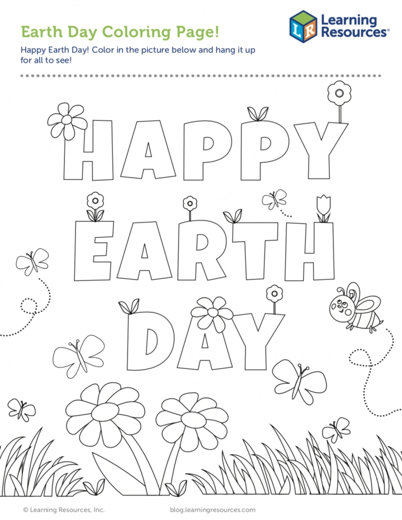Earth Day Printable Worksheets