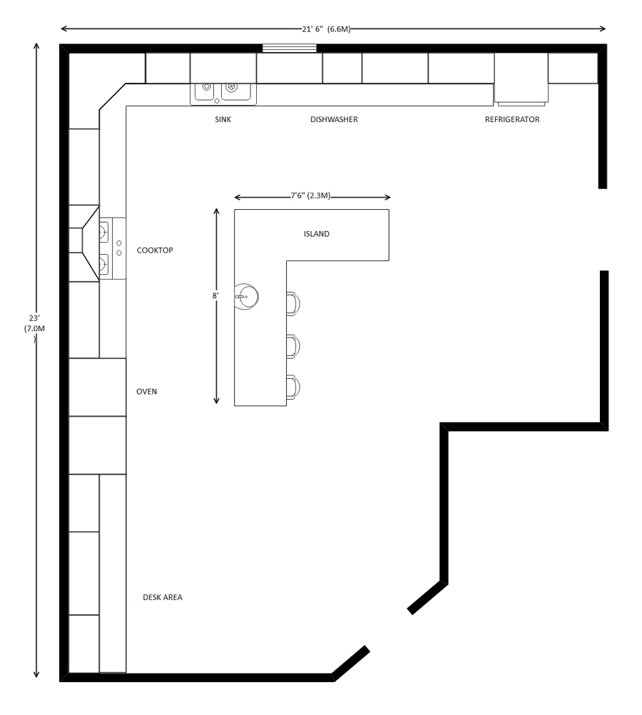 Free Printable Kitchen Designs Layouts