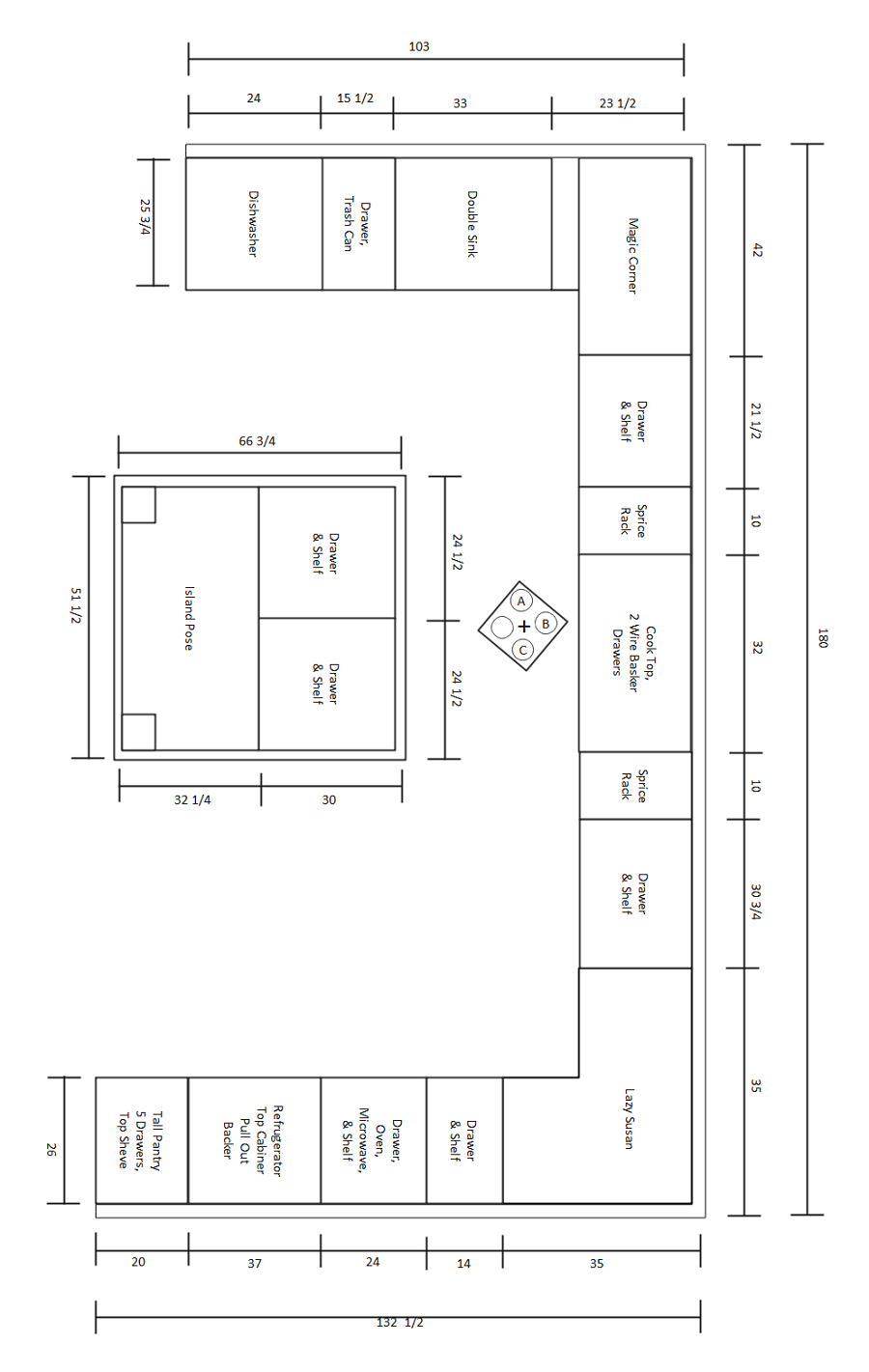 Kitchen Design Templates Printable