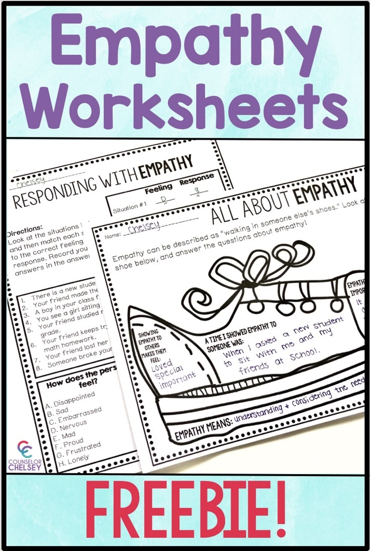 Free Printable Empathy Worksheets