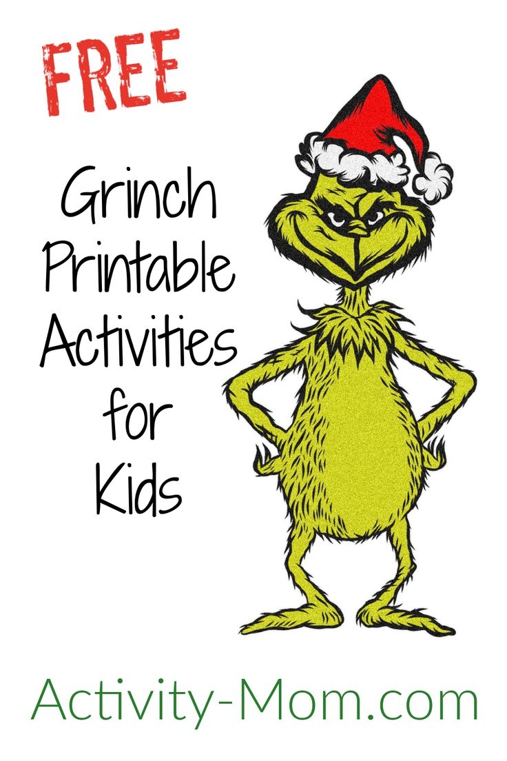 Grinch Printable Worksheets