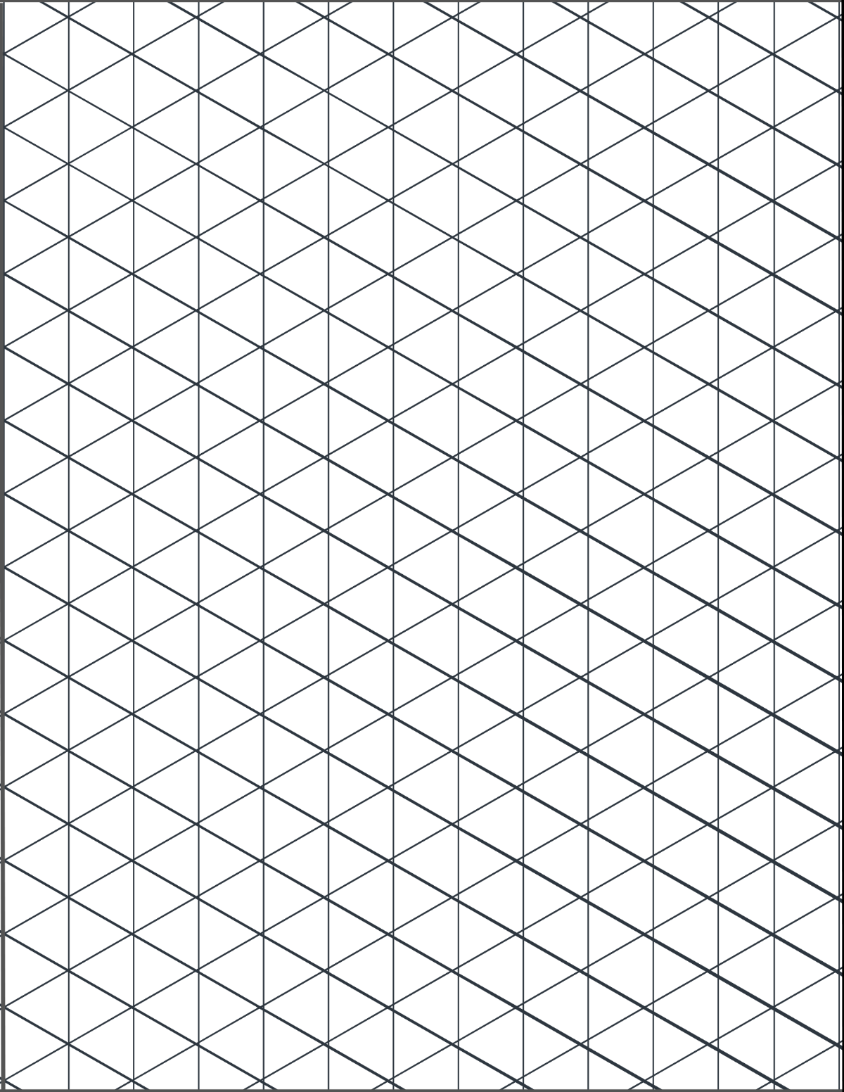 Free Isometric Graph Paper Template To Edit Online