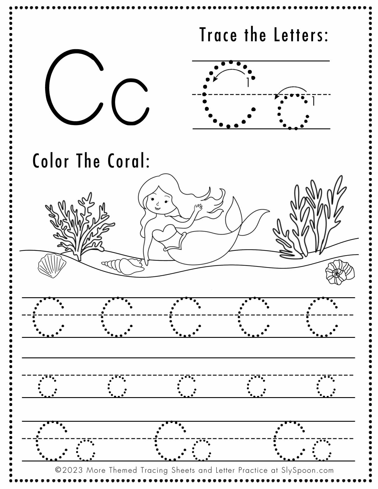 Free Printable Letter C Worksheets