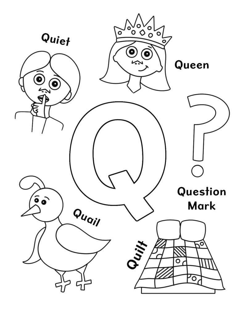 Letter Q Worksheets Free Printables