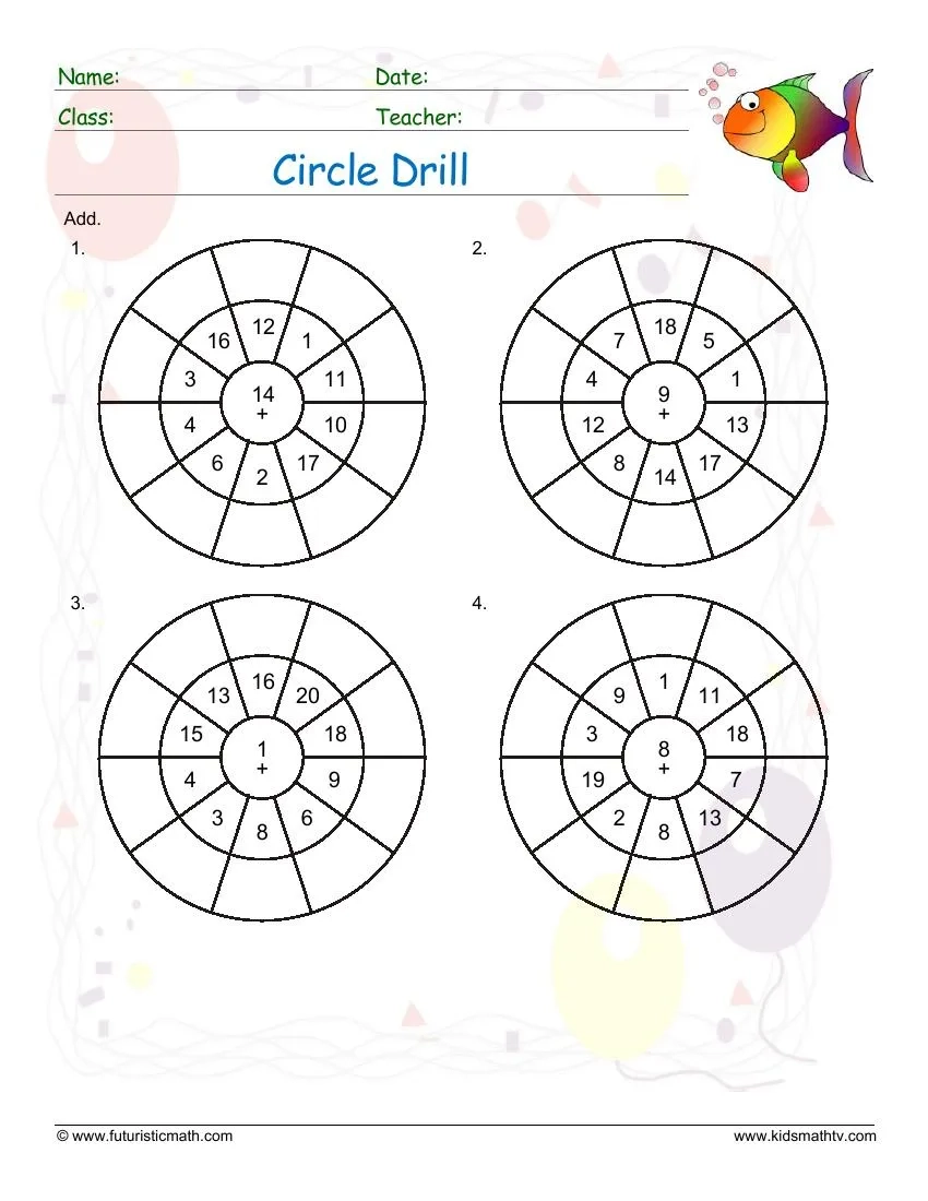 Adult Math Puzzles Printable Worksheets