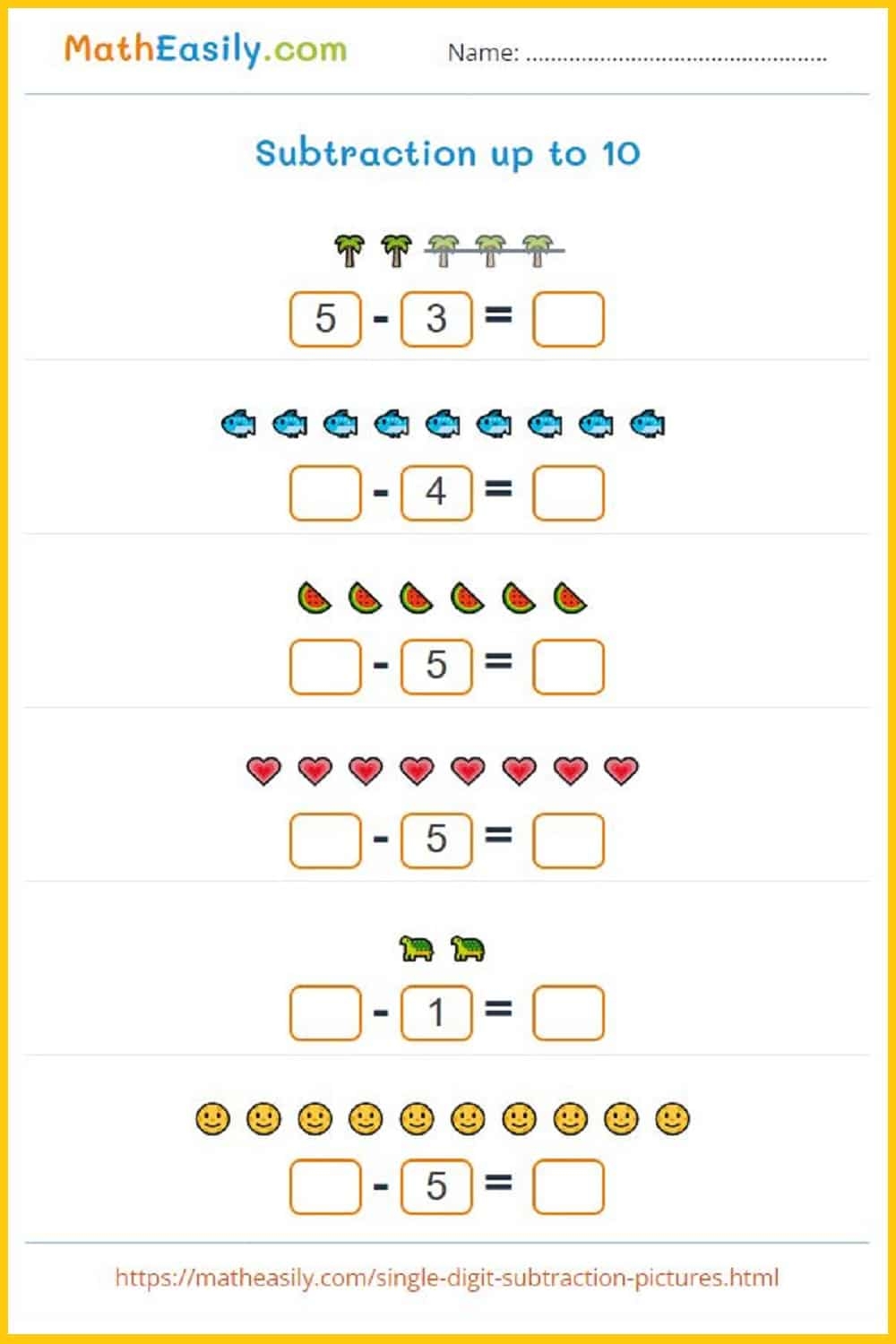Free Printable 7 Years Old Maths Worksheet