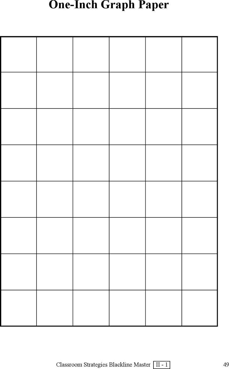 Free One Inch Graph Paper PDF 241KB 38 Page s 
